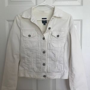 White Jean Jacket (Gap)